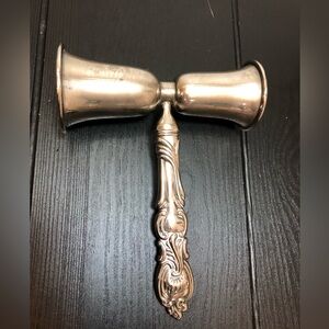 Vintage Towle double sided Silver tone Candle Snuffer